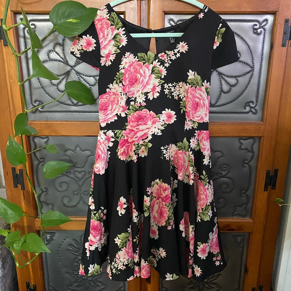 2/$10- Forever 21- Skater / Fit and Flare Dress Tulle Layer